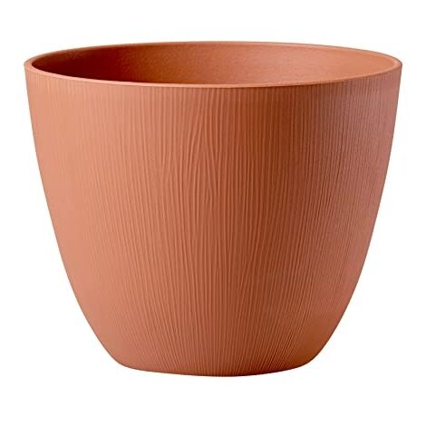 Soucoupe Pot de fleurs Joy 25 kaki recyclée Ø18,9cm - POETIC - Mr.Bricolage