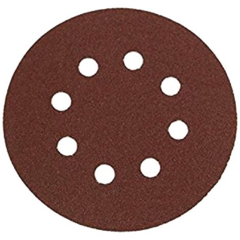 POGGI 349.75 10 DISCHI ABRASIVI VELCRO D 125 GR 80