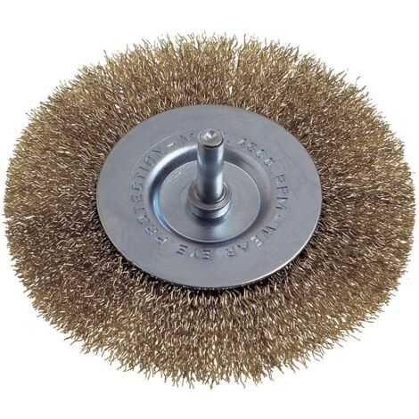 POGGI 470.00 SPAZZOLA CIRCOL ACCIAIO G6 D 75 MM