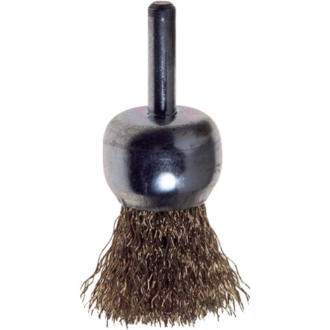 Poggi 477.00 brosse brosse avec fils d&39acier 16 mm queue 6 mm