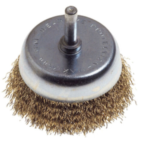 POGGI 485.00 SPAZZOLA A TAZZA ACCIAIO G6 D 70 MM- POGGI- 1,0 pz