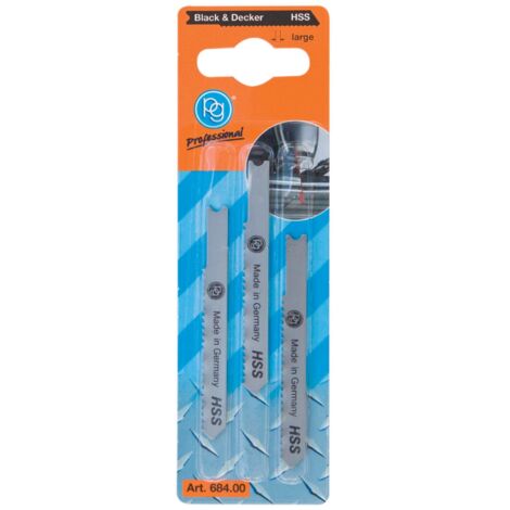 Poggi 684.00 3 lame per seghetto alternativo per ferro denti grossi 50 mm