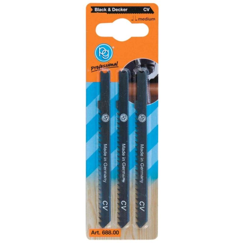 Lame per seghetto alternativo cv legno 68900 pg Poggi x black e decker 100 mm