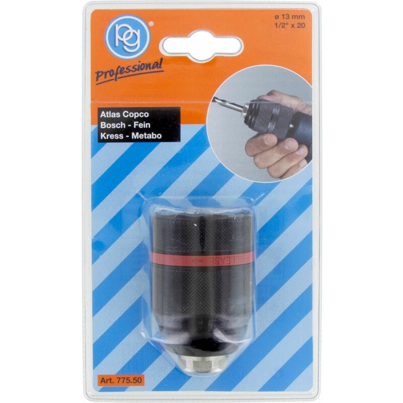 Mandrino autoserrante femmina accessori trapano 1/2x20 poggi 13 mm 77550