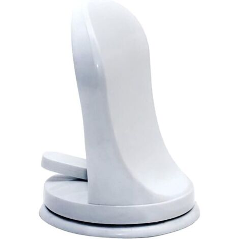 Poggiapiedi per doccia, poggiapiedi professionale per doccia, non richiede foratura, pedale antiscivolo per vasca da bagno con potente ventosa, accessori per la doccia per la rasatura delle gambe