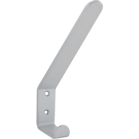 Pohl Huthaken Kleiderhaken Amenti Breite 25mm, Höhe 141mm - Wandhaken für Hüte, Stahl silberfarbig