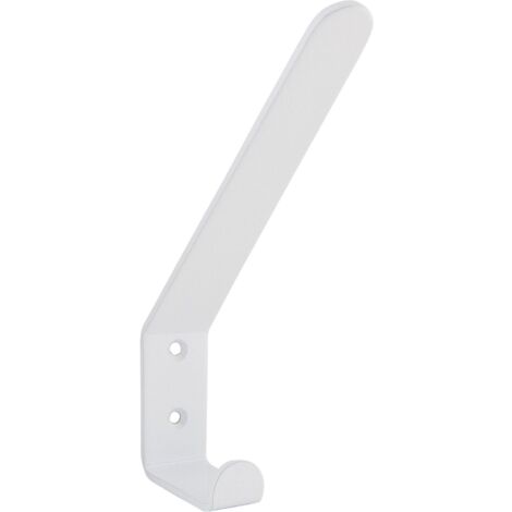 Pohl Huthaken Kleiderhaken Amenti Breite 25mm, Höhe 141mm - Wandhaken für Hüte, Stahl weiß