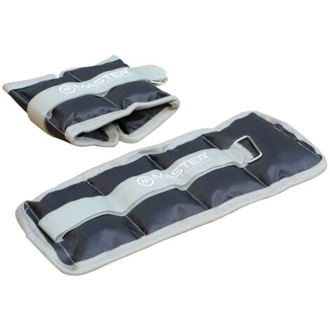 Poids de fitness pour poignets et chevilles MASTER 2 x 1 kg - Oxford