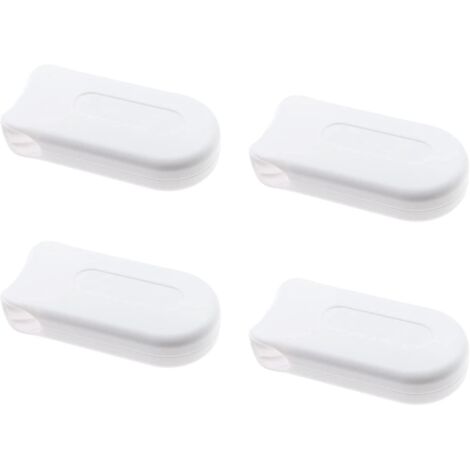 Poids de rechange pour cordon de store vertical, enrouleur, volet roulant, poignée de sécurité en plastique, dispositif de tension, accessoires pour stores (4 pièces, blanc)
