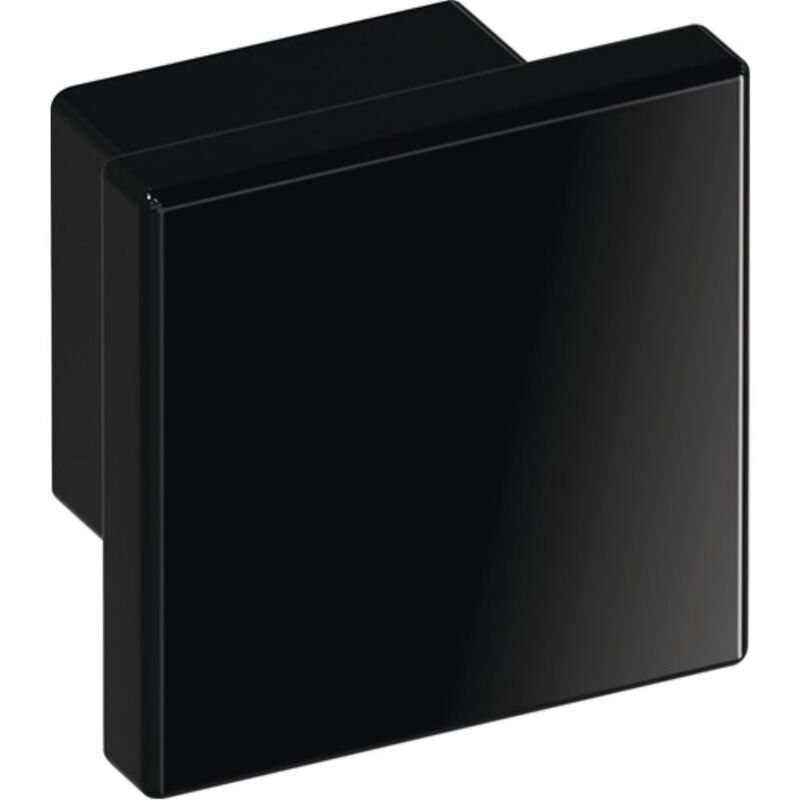 Poigée bouton pour meuble 547.32.3 plastique 90 noir profond Hewi