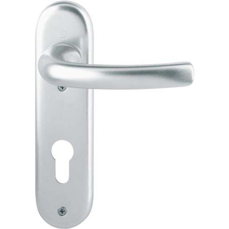 Garniture courte Tôkyô 1710/273KP Alu.F1 pz rd Béquille - 2805363 - Hoppe