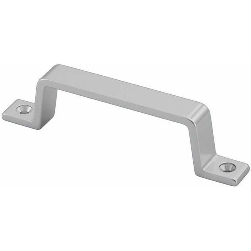 Poignée 420 A.27mm L.110mm l.13mm Alu.argentf.anod.trous 2 HERMETA