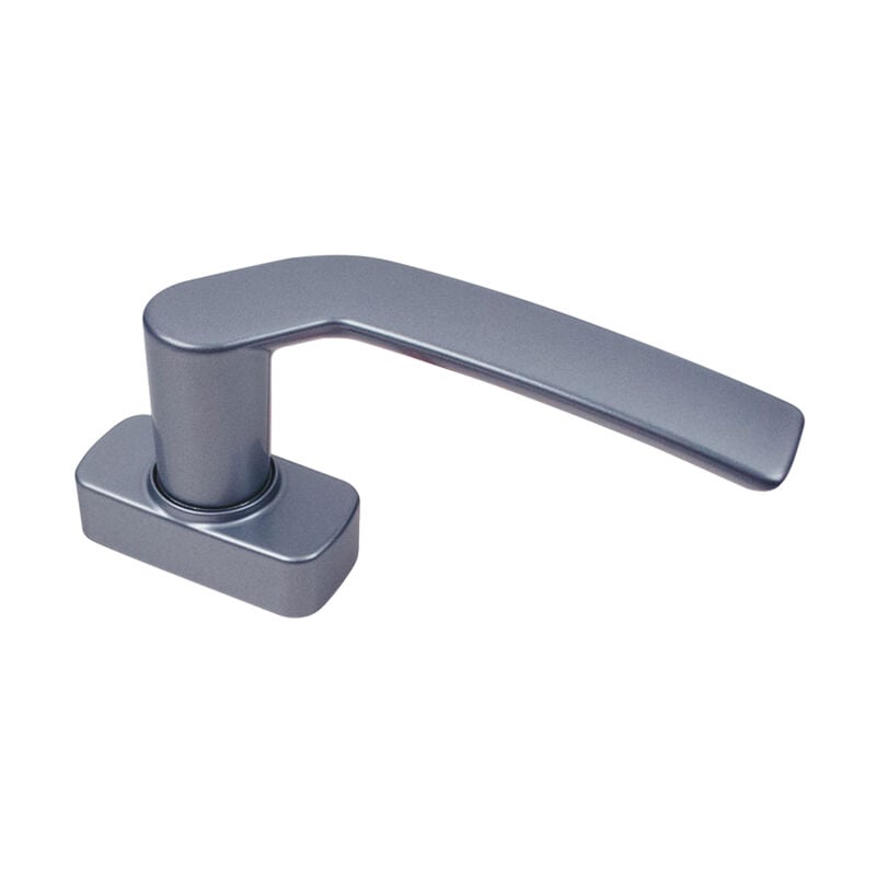 Poignée coulissant twenty coudée manoeuvrable - Finition : Noir RAL9005 mat - Sens : Gauche - fapim