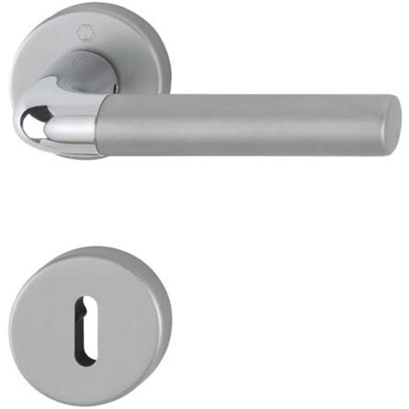 Hoppe - Poignée de porte 1505/42KV/42KVS Bremen sk/ol F49/9-2