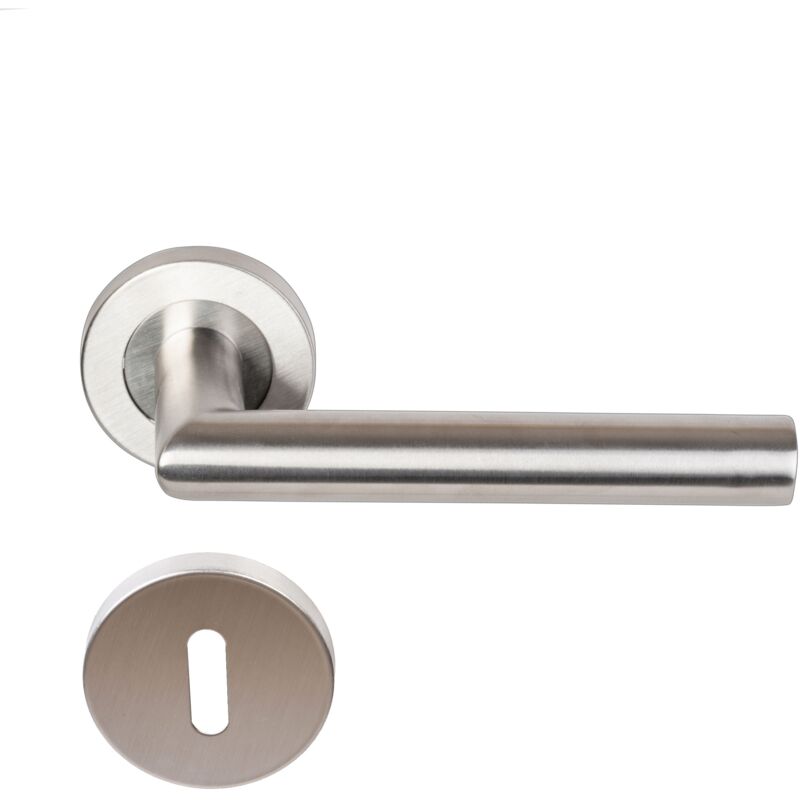 Klose Besser - Ensemble De Poignées En Acier Inoxydable De Portes Intérieures De La Salle De Bains Et Des Toilettes La Forme De l Ensemble De