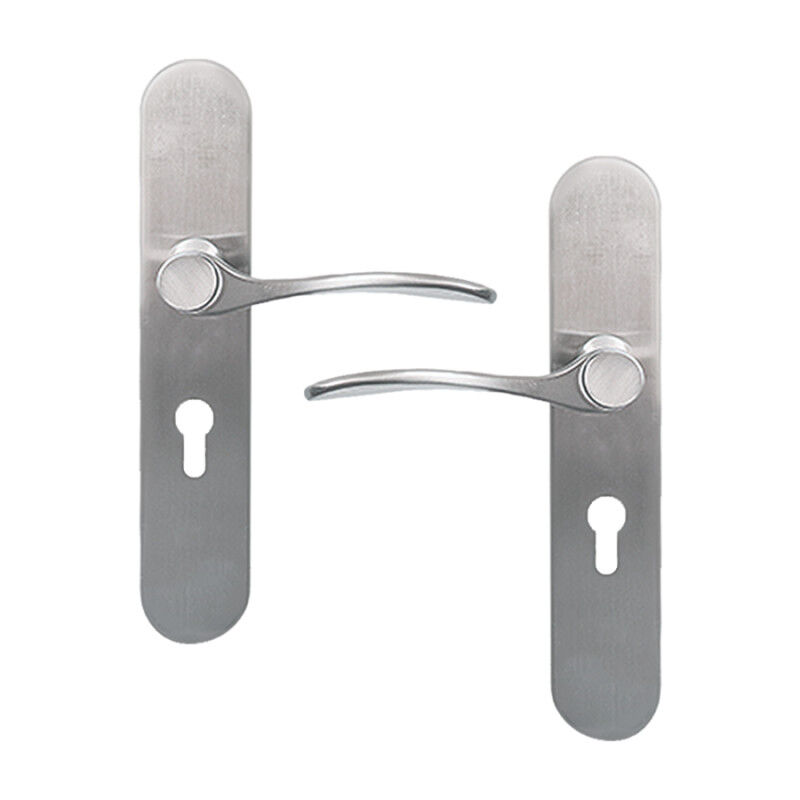 Store Menuiserie - Poignées de Porte, Cylindre, Sans Perçage, Argent, Poignée pour Porte d'Intérieure