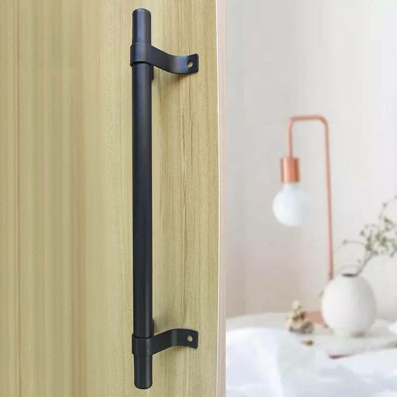 Poignée de porte coulissante type Atelier 140 mm gris foncé Secury-t