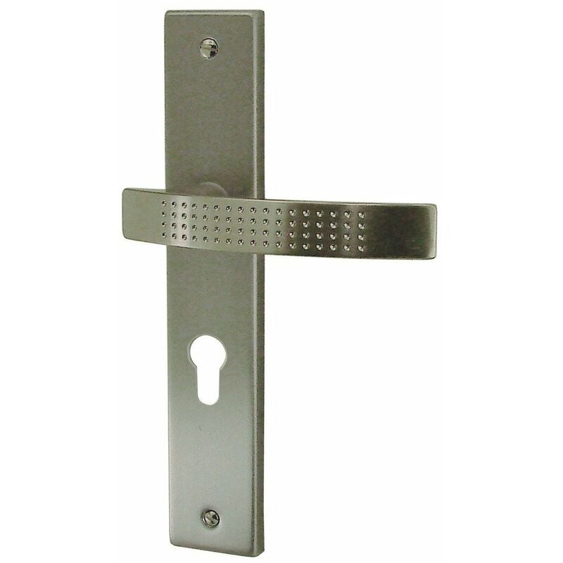 Ensemble zamak nikelé satiné monza clé i - cylindre