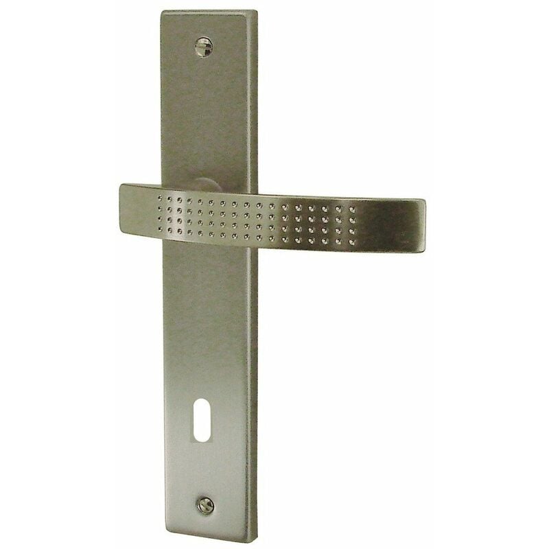 Ensemble zamak nikelé satiné monza clé l