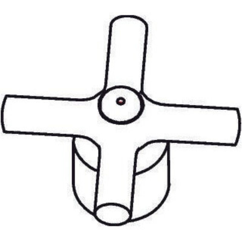 Poignée hg Axor Terrano 2G WT-Arm chaud/froid chromé