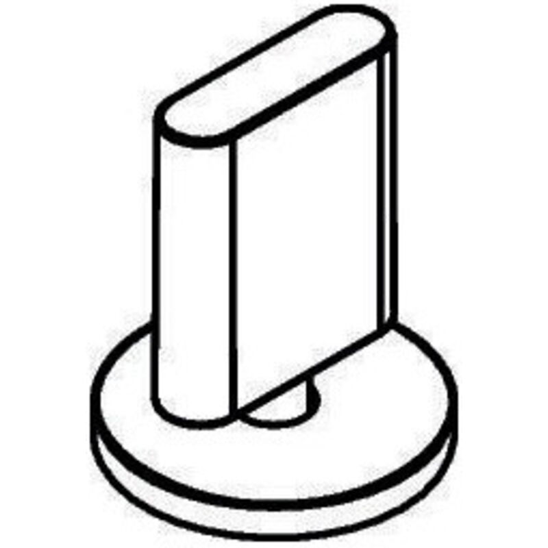 Poignée HG Metropol S 3L WT- Arm KW chromé