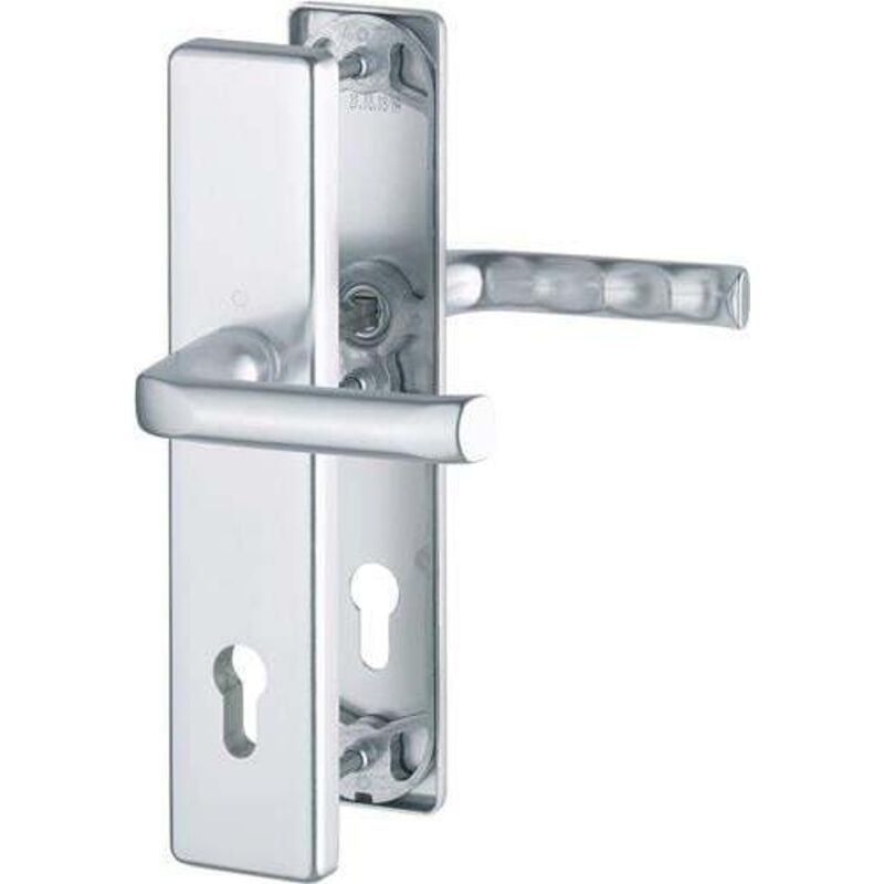 Hoppe Garniture de protection London 113/2221A/2440 Alu.F1 92mm 67-72mm - 1775166