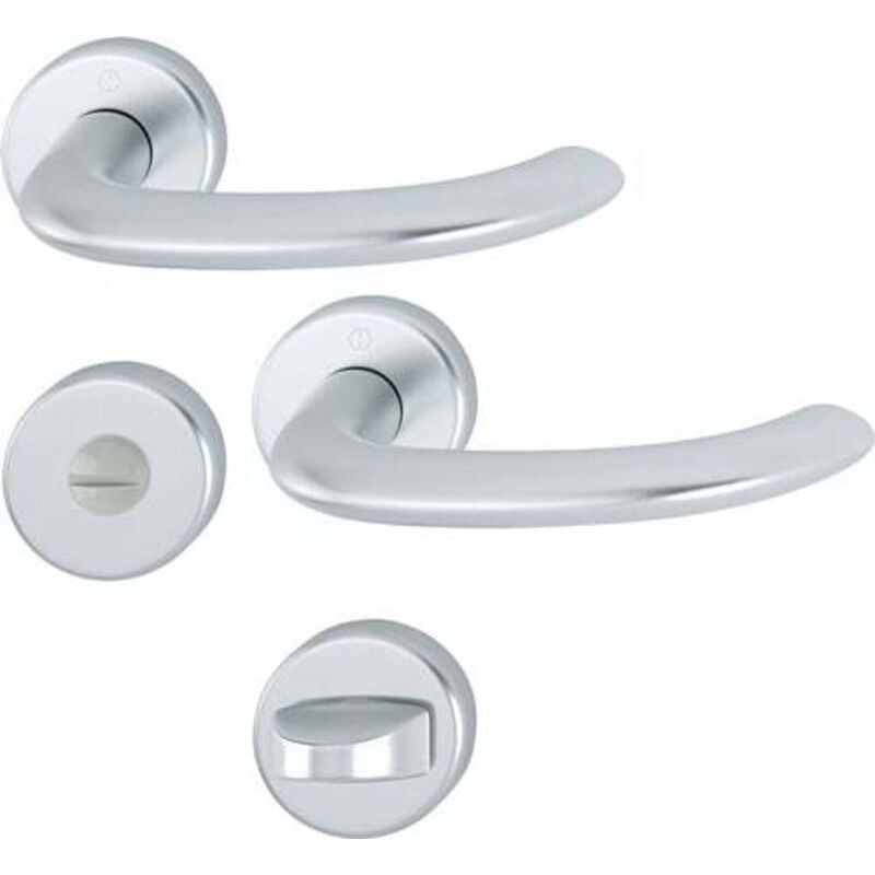 Hoppe - Grt.rosette Mar.1138/42KV/42KVS alu.F1 rd.SK/OL din l/r d/d - 2782042