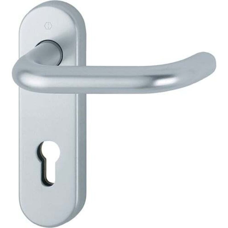 HOPPE Garniture FS Paris FS-138/353KH alu.F1 D/D TS 45-65mm PZ rd DIN L/R - 10725654