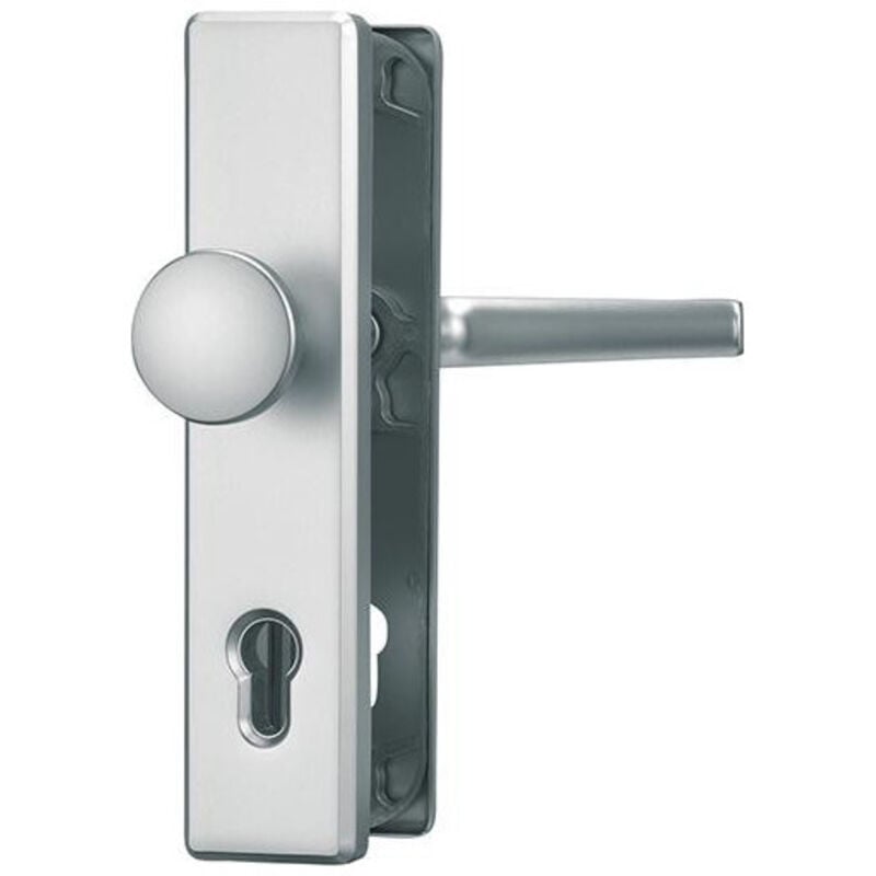 Abus - Poignée porte HLS214 F1 ek PZ10/92mm carré