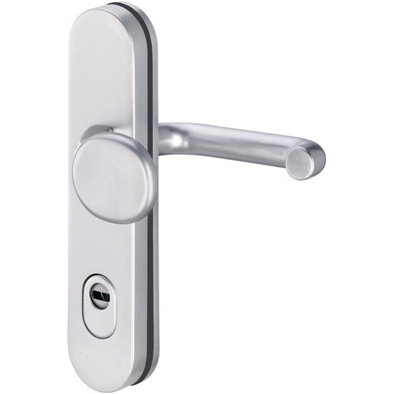 Poigné porte Logo 8755/0292 Alu.F1 92mm 65-75mm EDI