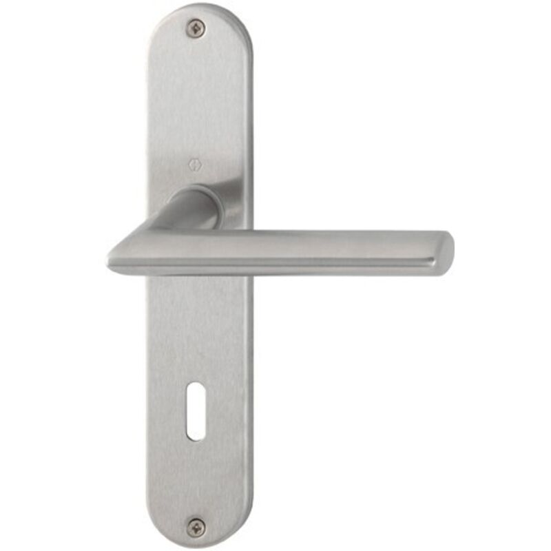 Hoppe - Poignée E1140Z/302GRT-SST F69 8 PZ-72 35-45