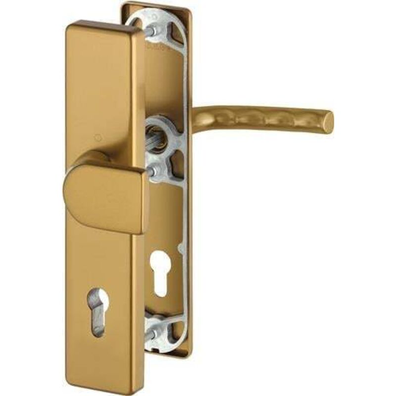 Hoppe - Garniture de protection Birm.78G/2222A/2440/1117 Alu.F4 92mm 67-72mm - 3958880