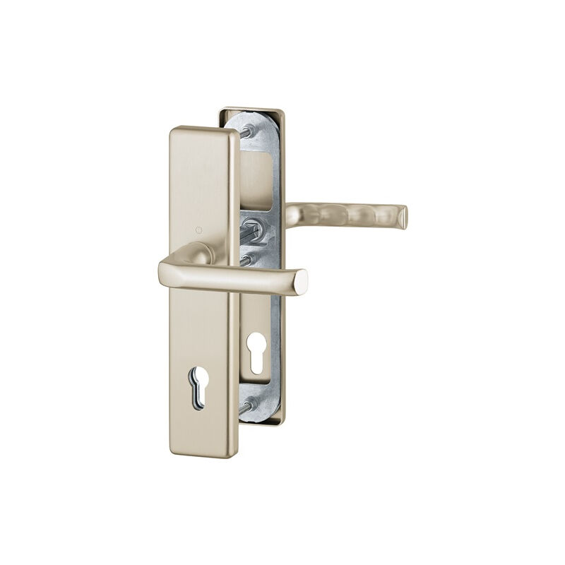 Hoppe - Garniture de protection London 113/2221/2410 Alu.F2 92mm 66-71mm - 3701355