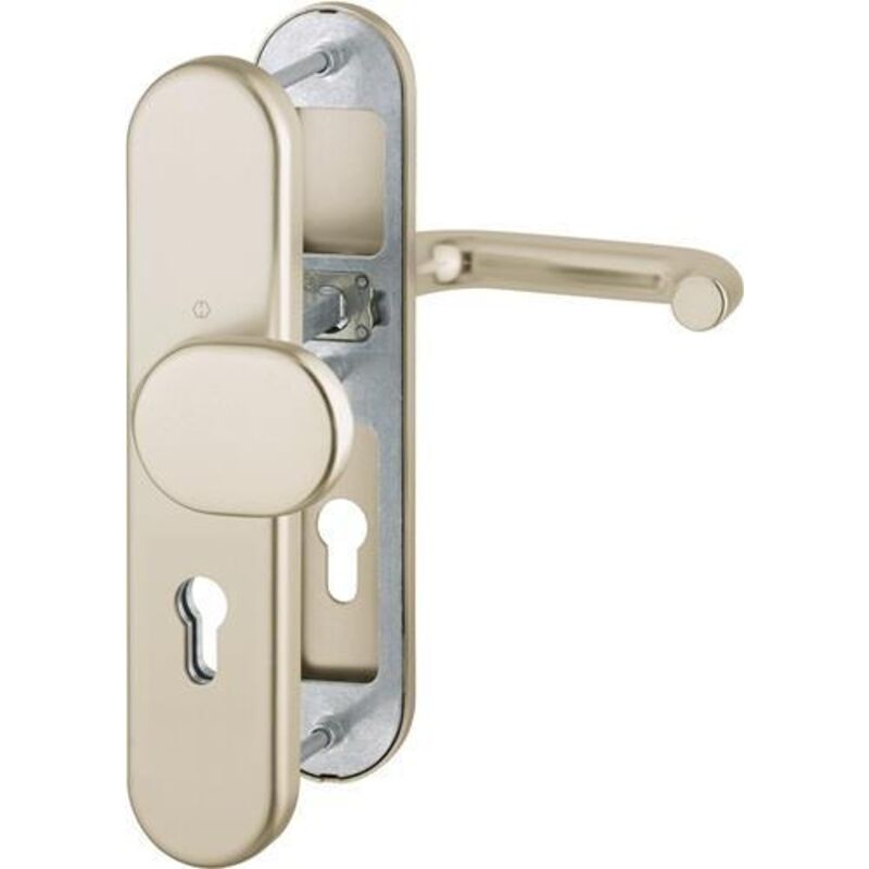 HOPPE Garniture de protection Paris 86G/3331/3310/138L Alu.F2 72mm 42-47mm - 3665948