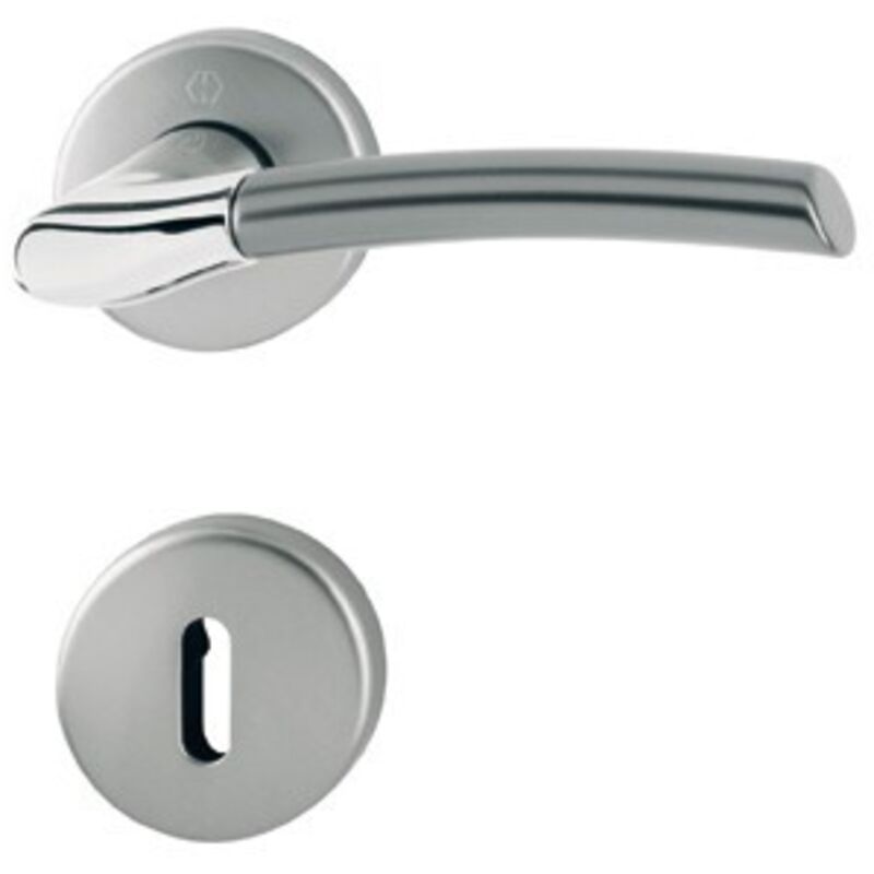 Hoppe - Poignée rosace M1602/19KV/19KVS-R/L F49/F9 8 ob