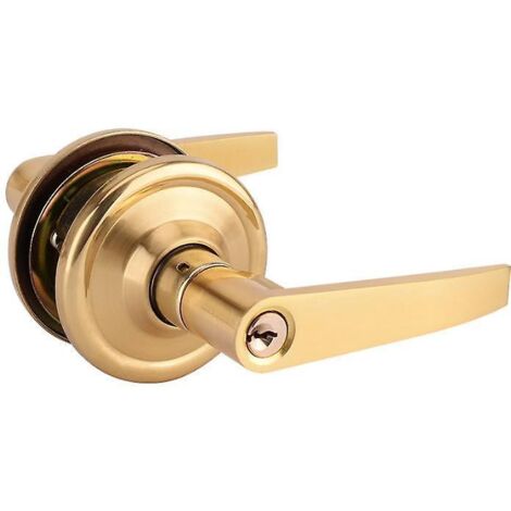 poigne Serrure Billes Serrure De Porte Intrieure Serrure Billes Chambre Porte En Bois Universelle Maison Ancienne Or [languette De Verrouillage