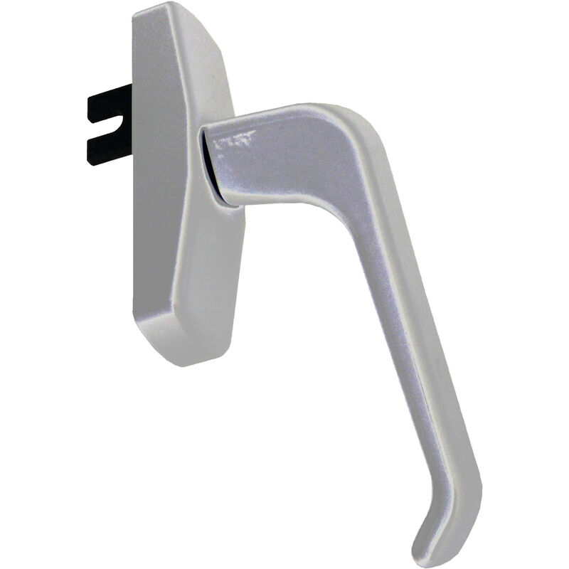 Poignée spacio simple direction perçage 84/98 ob/of finition argent Ferco G-46551-00-0-1