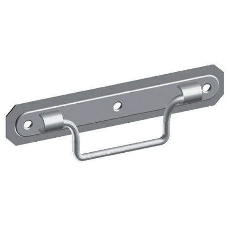 Poignée à arrêt platine emboutie MONIN - MONIN                                                                Inox 18/9