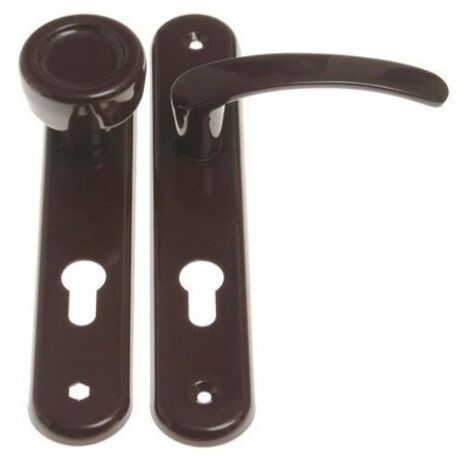 POIGNÉE À BOUTON PEINTE MARRON INSERT 72 - MP GK 7Y BR