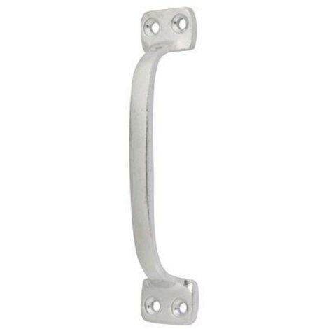 Poignée à pattes en aluminium naturel de 98 mm pour habitat, modèle Cadap 21 x 115 mm