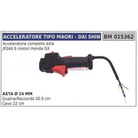 Poignée accélérateur MAORI débroussailleuse JP26X-S 015362