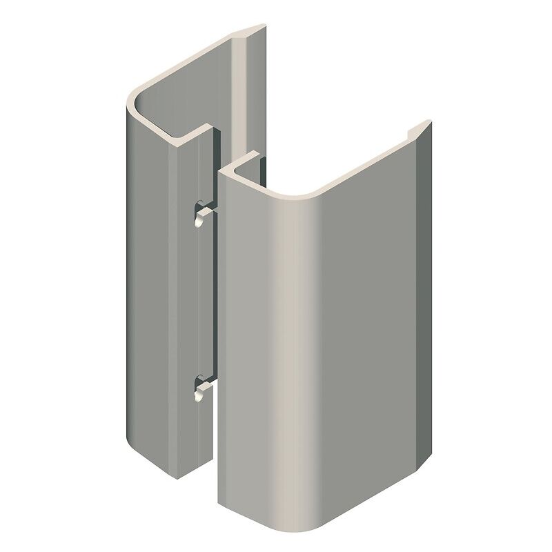 La Croisee Ds - Poignée de porte battante finition blanc ral 9010 Aileron type 6821 - la croisée ds