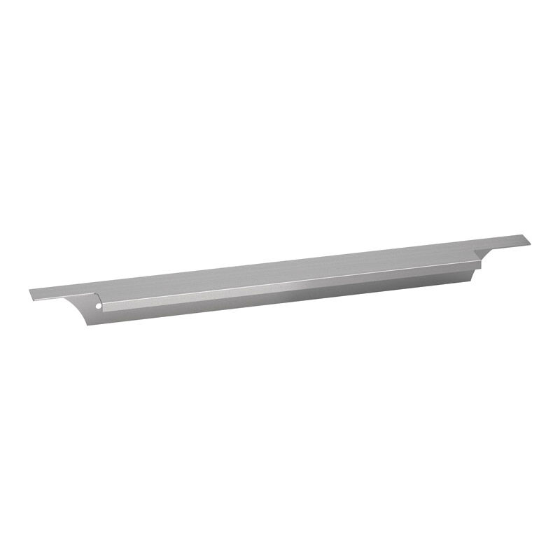 Poignée aluminium - Décor : Inox brossé - Longueur : 897 mm Itar