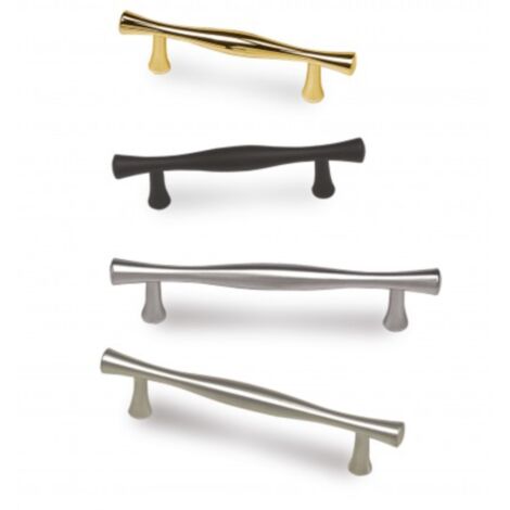 Poignée Asia 7061 - talla Chromé mate. 130x11x28mm. Entraxe 96mm.