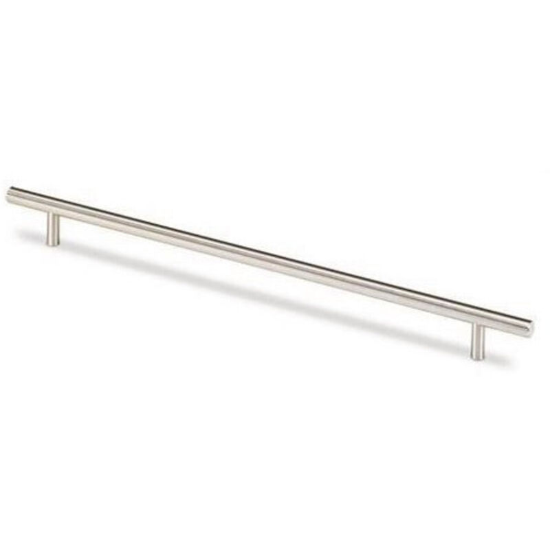 Hettich - Poignée de meuble Salvia va Inox brossé 288mm D.14mm