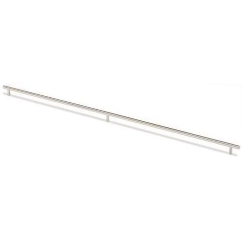 Hettich - Poignée de meuble Salvia va Inox brossé 2x720mm D.14mm