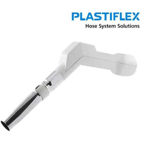 poignée blanche de remplacement pour flexibles électrifié Plastiflex