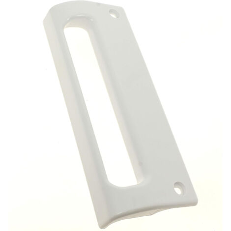 Poignée blanche (Entraxe : 174 mm) pour réfrigérateur Curtiss, Valberg, FAR, Haier, Candy -