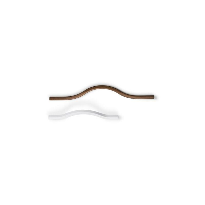 Poignée de meuble Brave 0452 - talla Blanc mat / l 1040 décentré