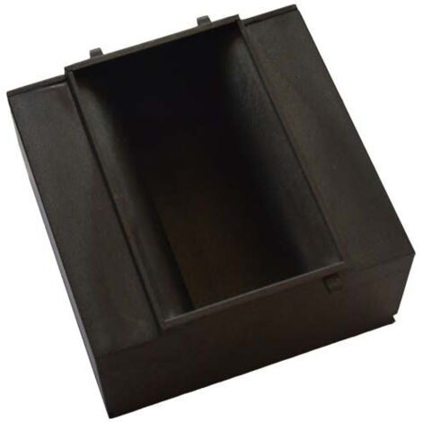Poignée carrée large, repose-bras rectangulaire, poignée pour planche de SUP, accessoires de surf en plastique noir